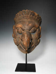 Superb Old Garuda Mask Himalaya Area of India or Tibet 