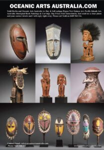 Oceanic Arts Australia We Sell New Guinea Art