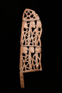 Fine Old New Guinea Canoe Prow Asmat People