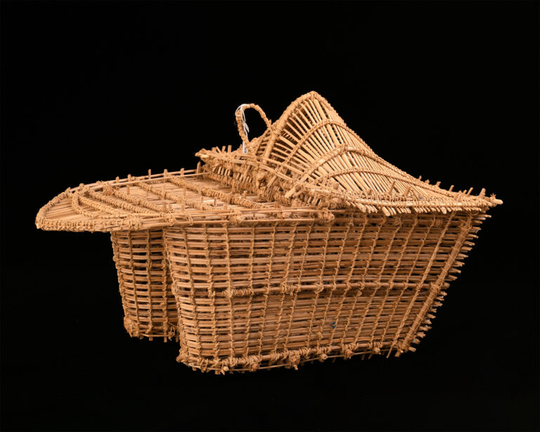 Fine Old Micronesian Basketry Fish Trap